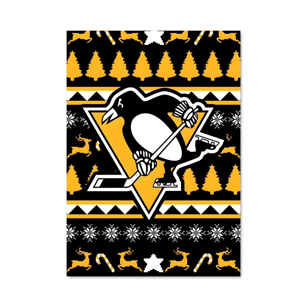 Poster Penguins de Pittsburgh – affiche Hockey sur glace